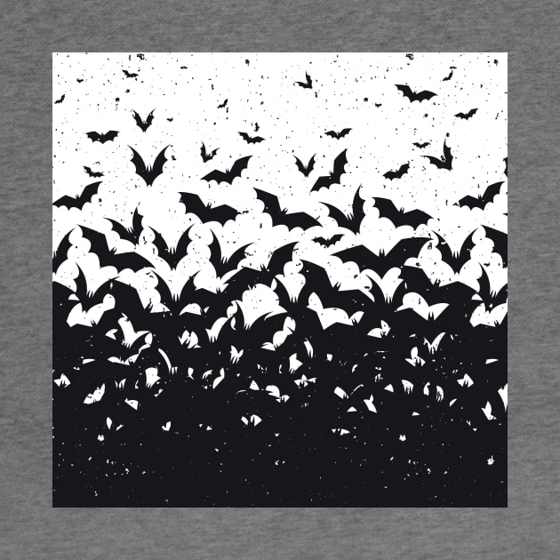Bat Halloween pattern by Inspired-DS